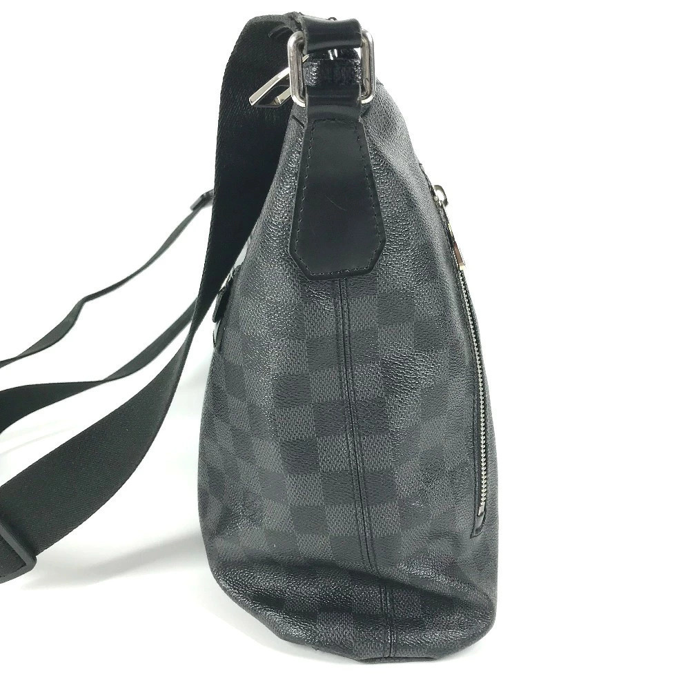 Louis Vuitton Canvas Damier Mick Crossbody Graphite Bag Black Shoulder Black
